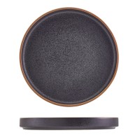 Kava Black Stoneware Presentation Plate